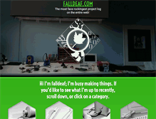 Tablet Screenshot of falldeaf.com
